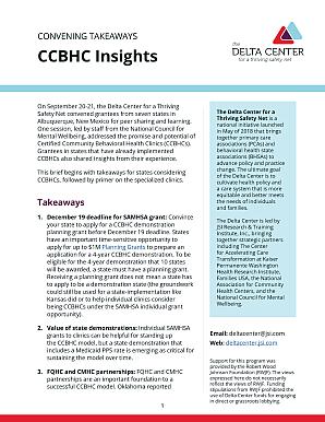 CCBHC Insights thumbnail