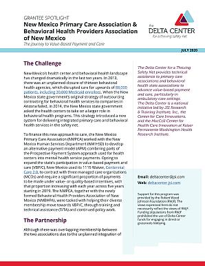 Thumbnail of New Mexico Grantee Spotlight
