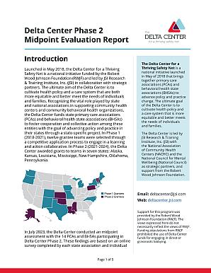 Delta Center Phase 2 Midpoint Evaluation Report thumbnail