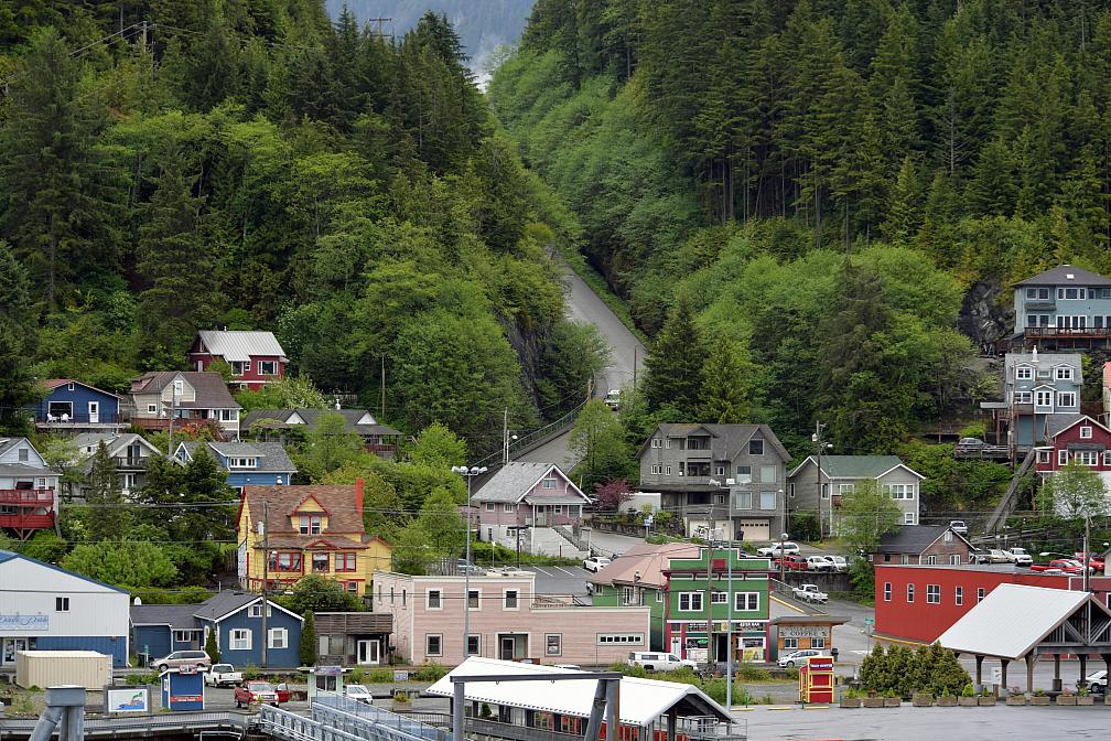 The town of Ketchikan, Alaska